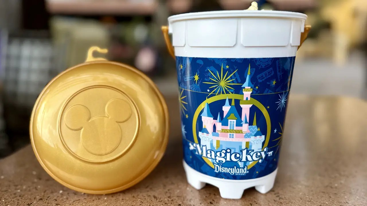 Magic Key Refillable Popcorn Buckets are Back at the Disneyland Resort