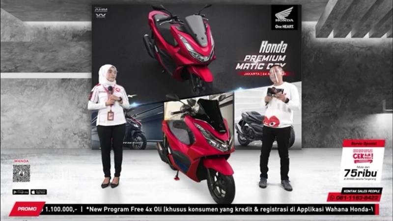 Wahana Kembali Gelar Honda Premium Matic Day Secara Virtual dapurpacu.id