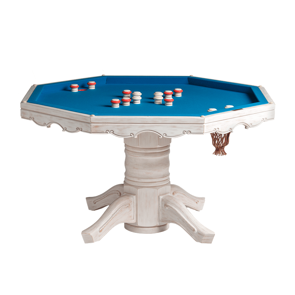 Classic Poker Dining Table w/ Bumper Pool Darafeev