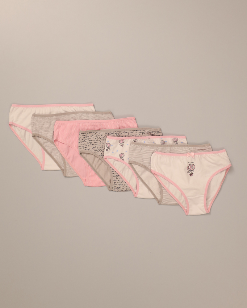 Cotton Panties Set In 7 Pieces Daraghmeh