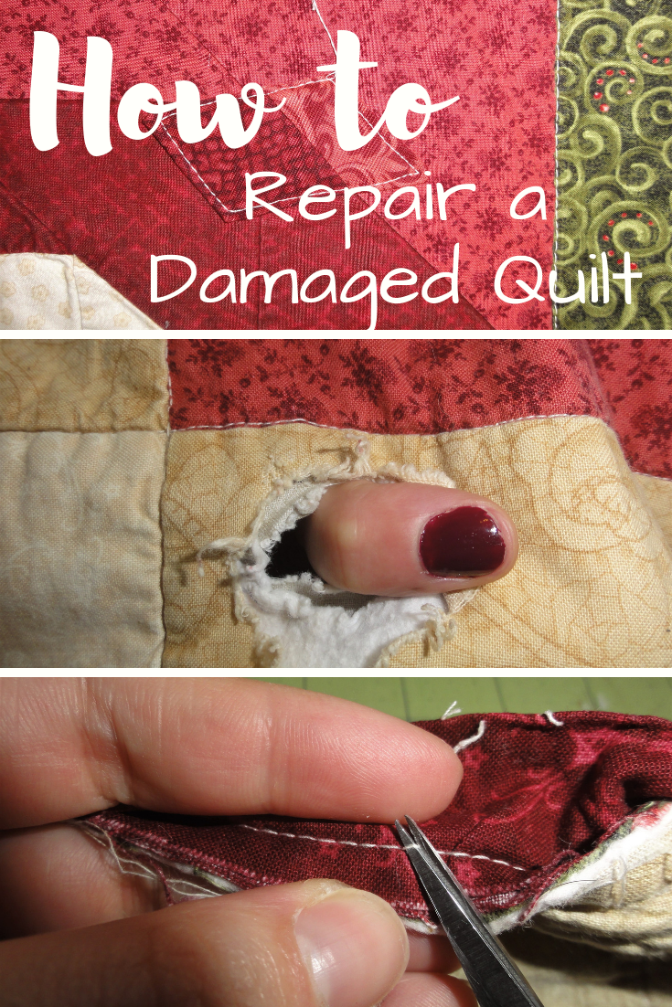 How To Repair A Damaged Quilt Darcy Quilts