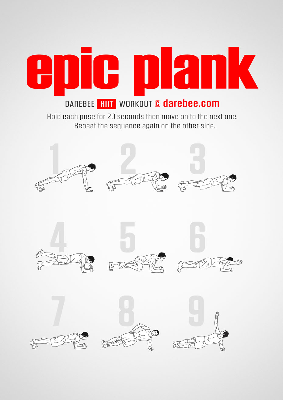 Epic Plank Workout