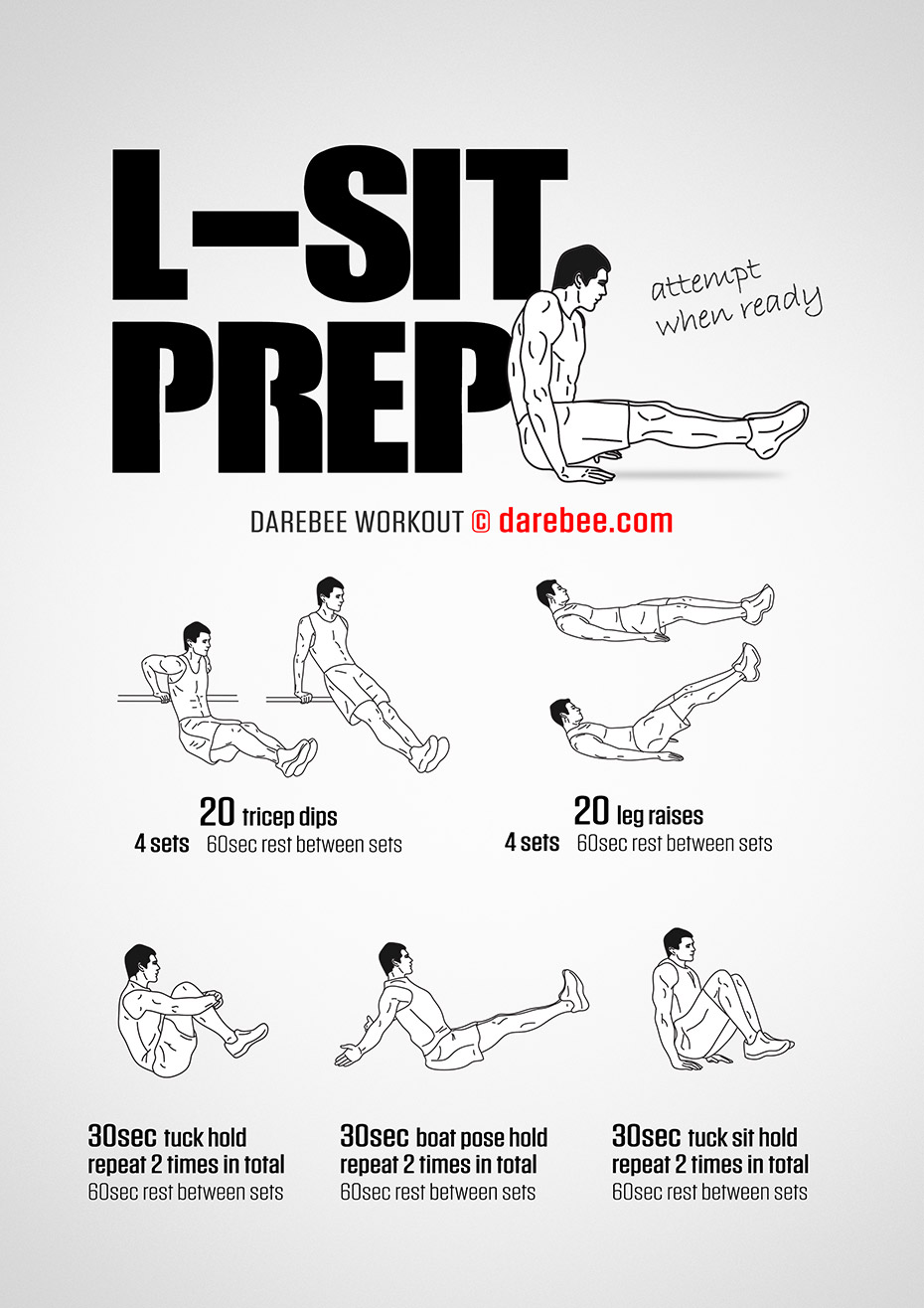LSit Prep Workout