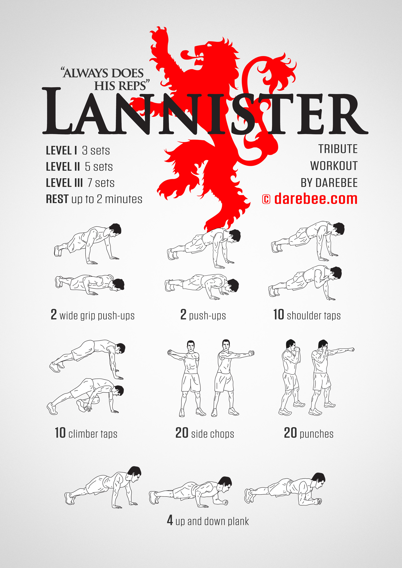 Lannister Workout