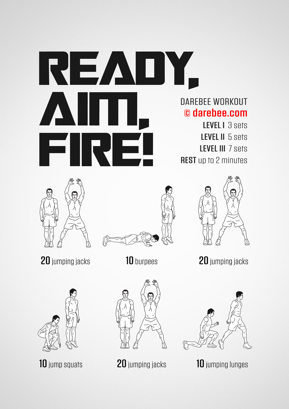 Ready, Aim, Fire! Workout
