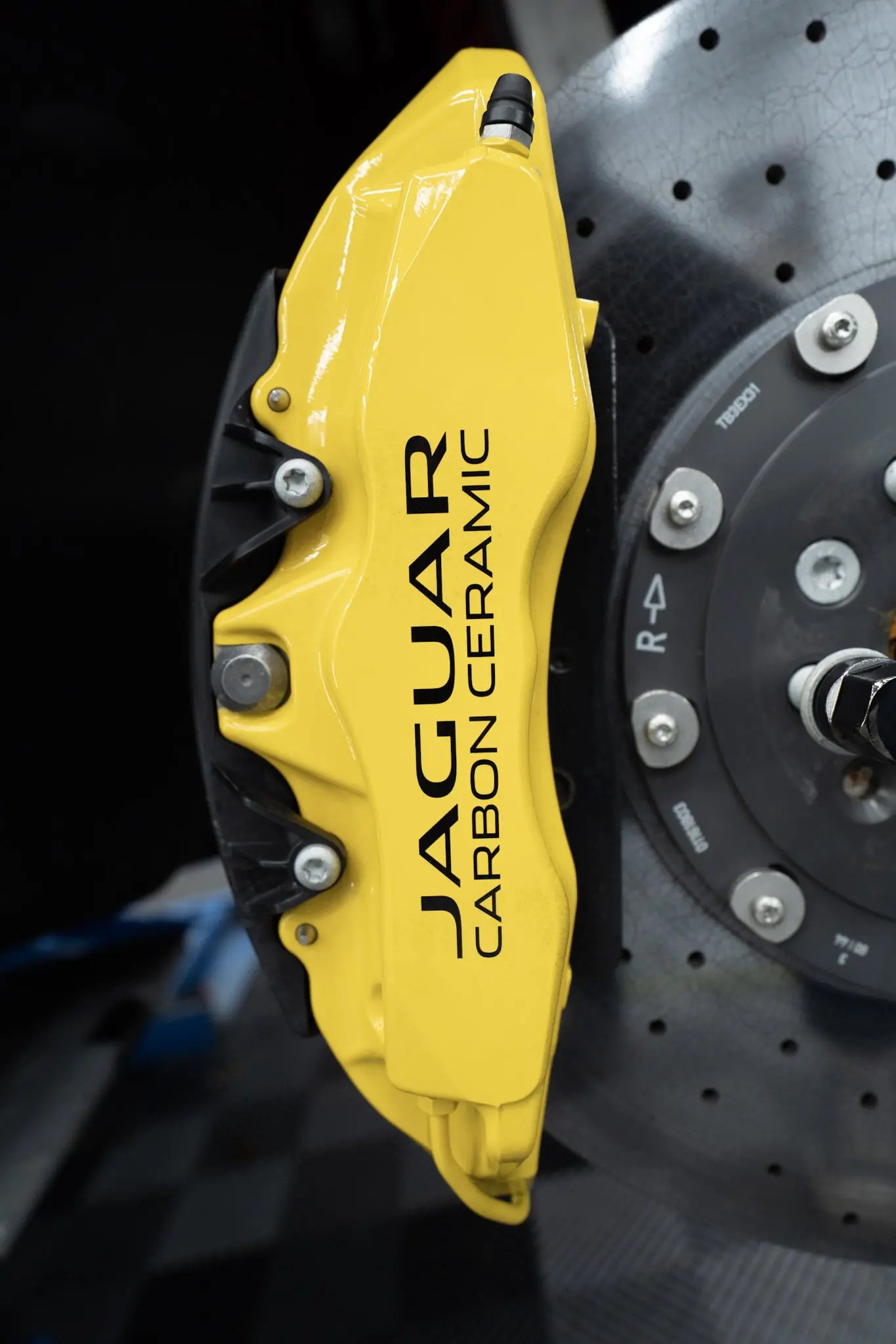 Jaguar project 8 Dark Green Darien Detail