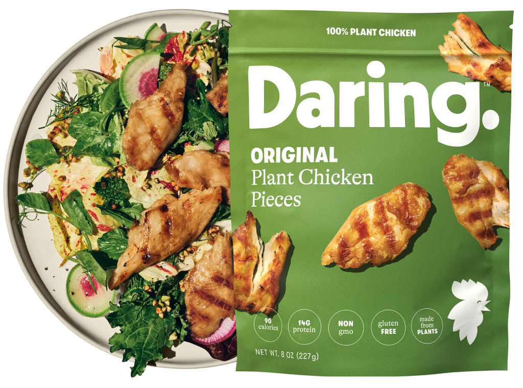 Daring Foods Plant Chicken Chicken Better. Chicken On.