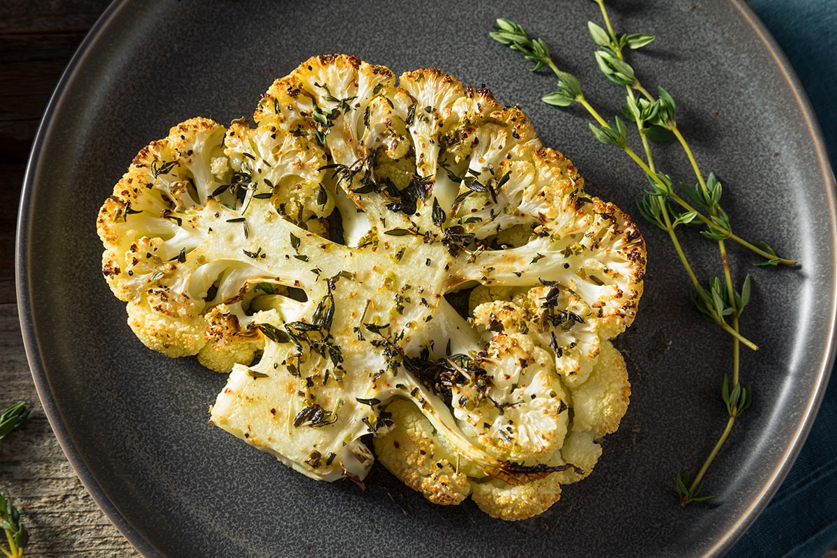 Roasted Cauliflower Steaks Recipe