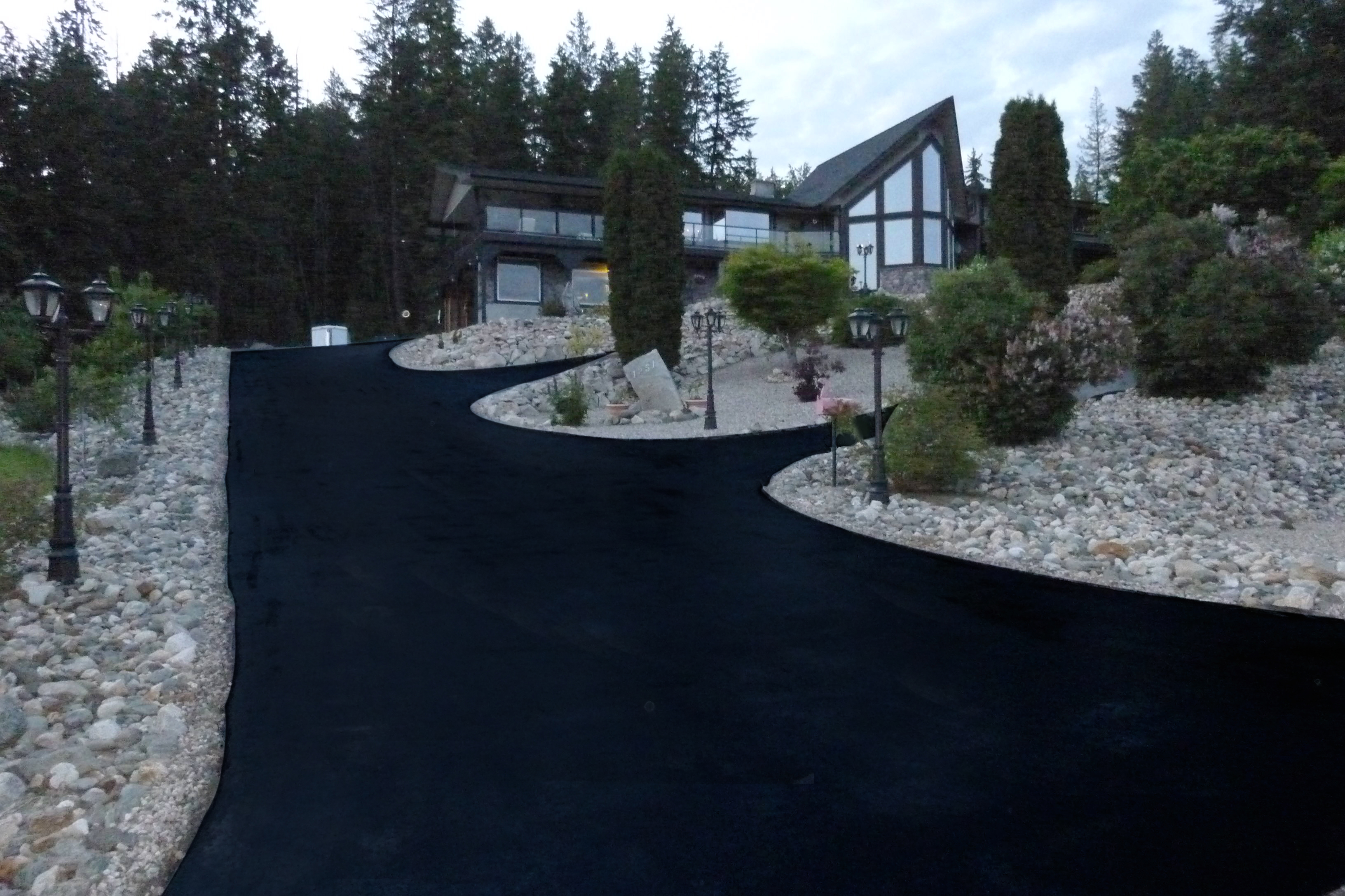 Dark Coat Sealcoating & Paving Inc.of Kelowna does oilbased sealcoating