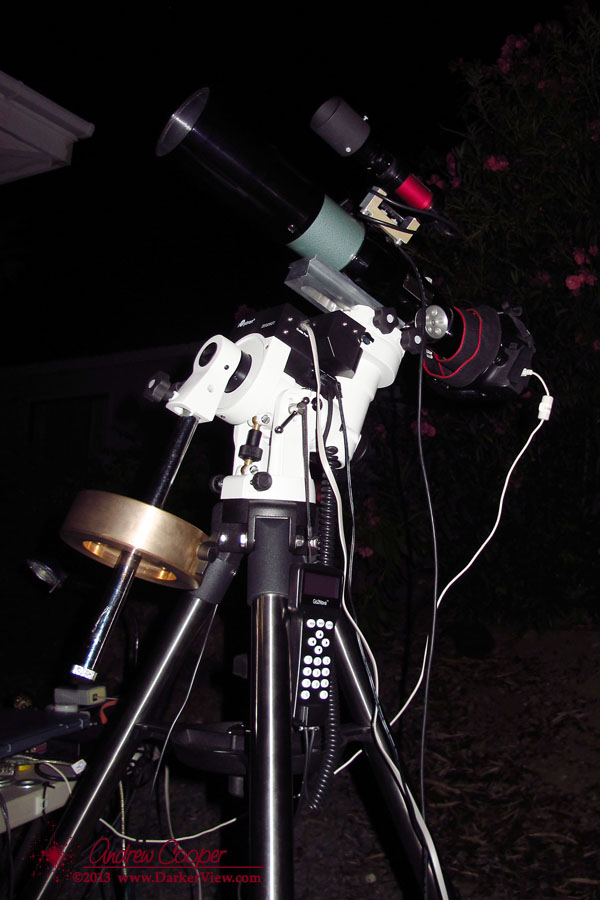 iOptron ZEQ25 & TeleVue76 A Darker View