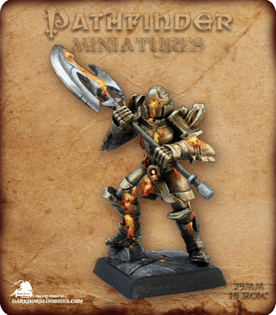 Pathfinder Miniatures Golden Guardian Dark Horse Hobbies