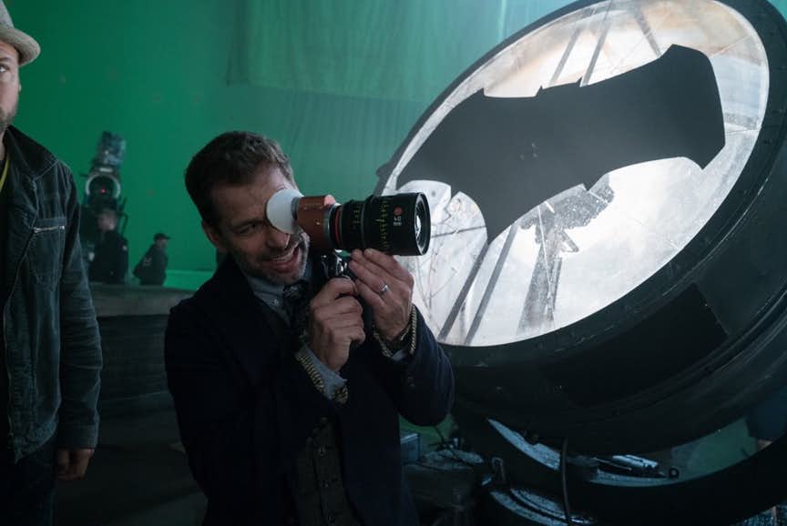 Zack Snyder Shares Photos From Set Of 'Justice League' During Its