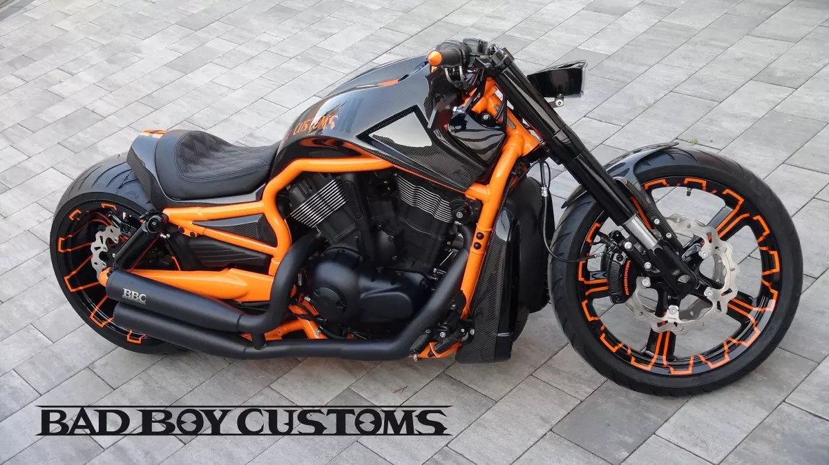 HarleyDavidson VROD CUSTOM BIKE by Bad Boy Customs