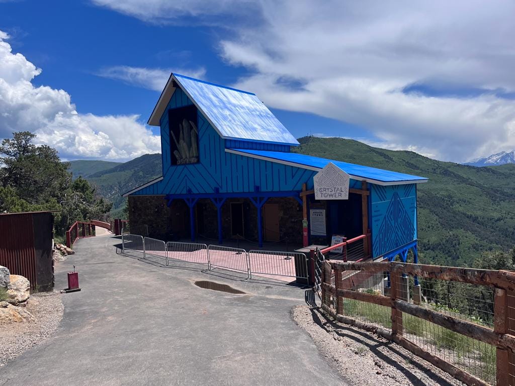 Glenwood Caverns reopens Haunted Mine Drop as Crystal Tower DRdb