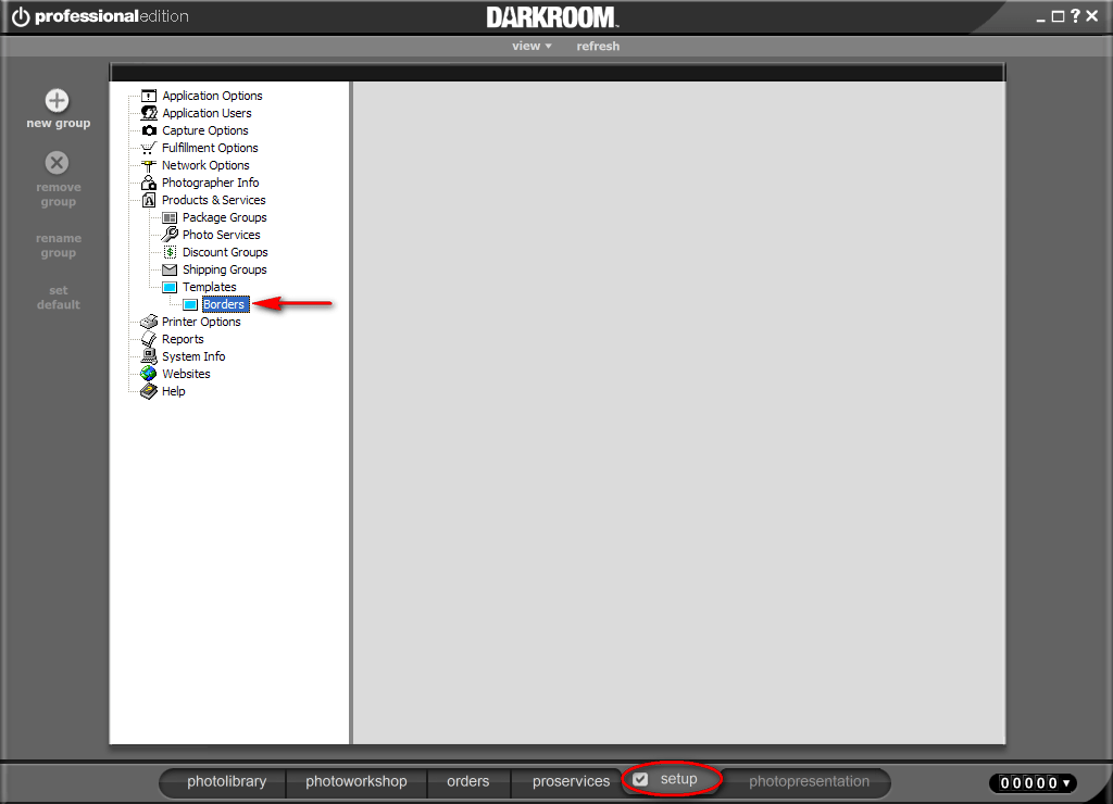 How To create a green screen border Darkroom Software
