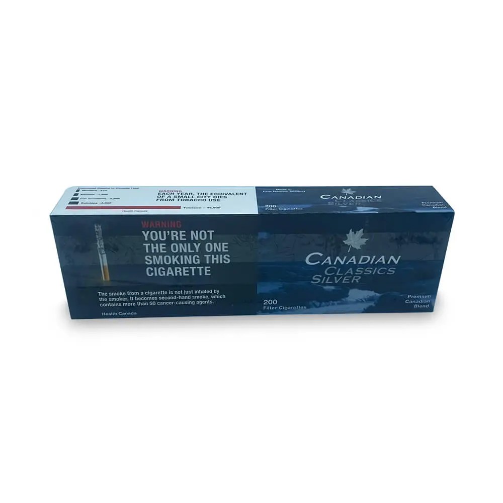 Buy Canadian Classic Silver Cigarettes Online In Canada Shop