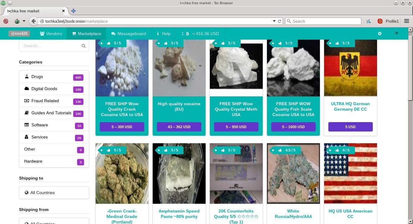 The largest dark web market for illegal goods is no more