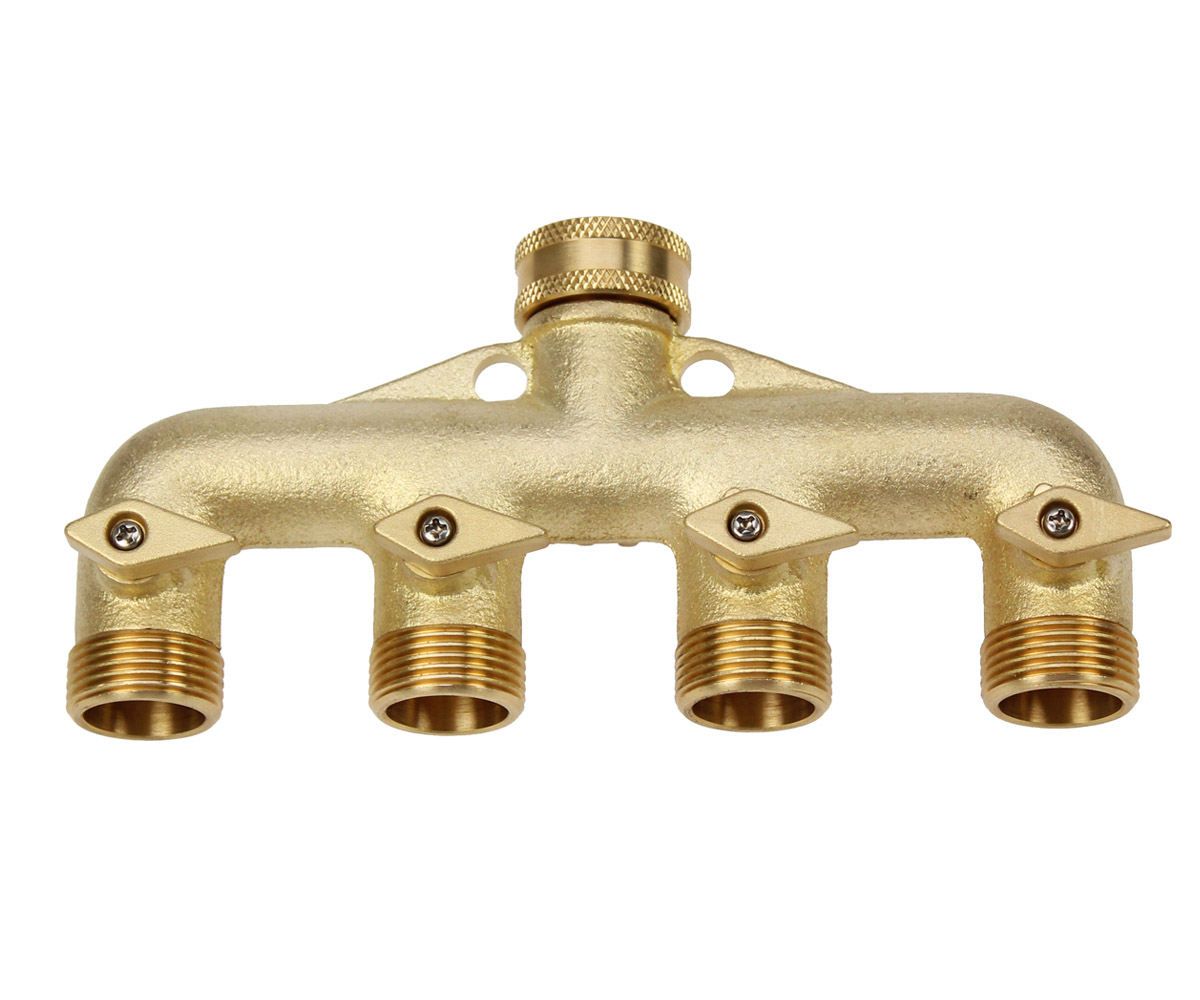 DW403 4 Way Brass Manifold Darlac Ltd