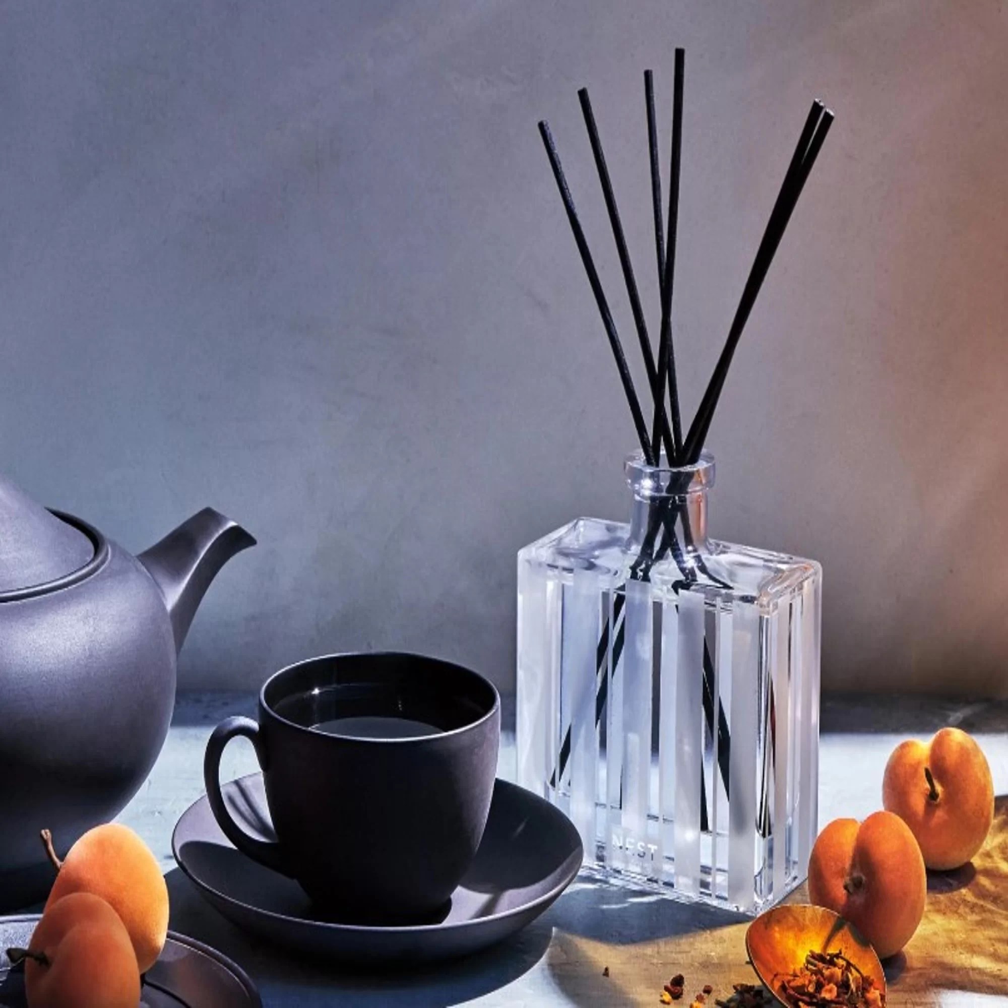 NEST Apricot Tea Reed Diffuser Darlene Janeiro Design