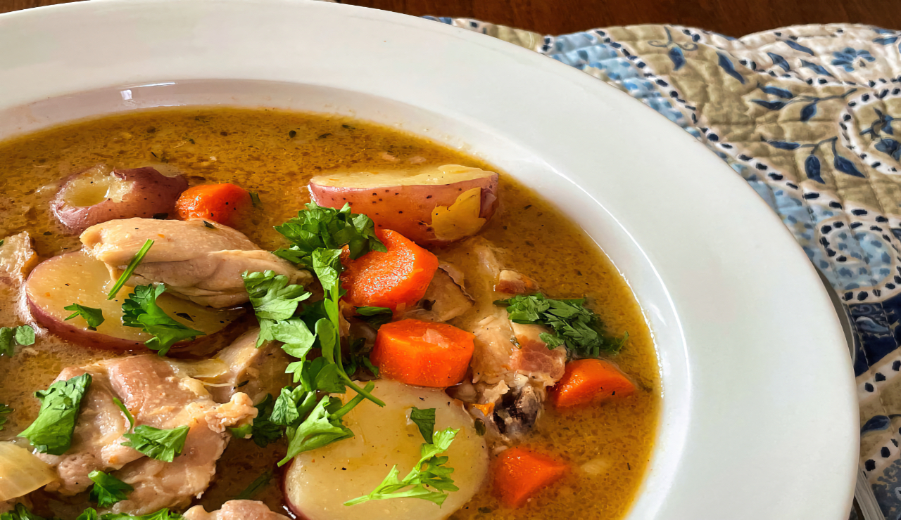 Chicken Stew with White Wine Darlene's Table