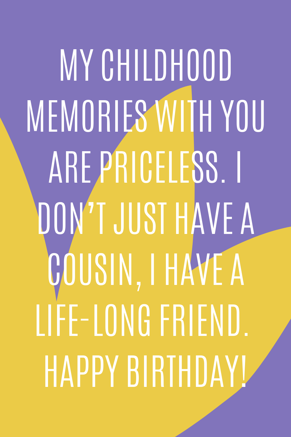91 Happy Cousin Birthday Quotes Darling Quote