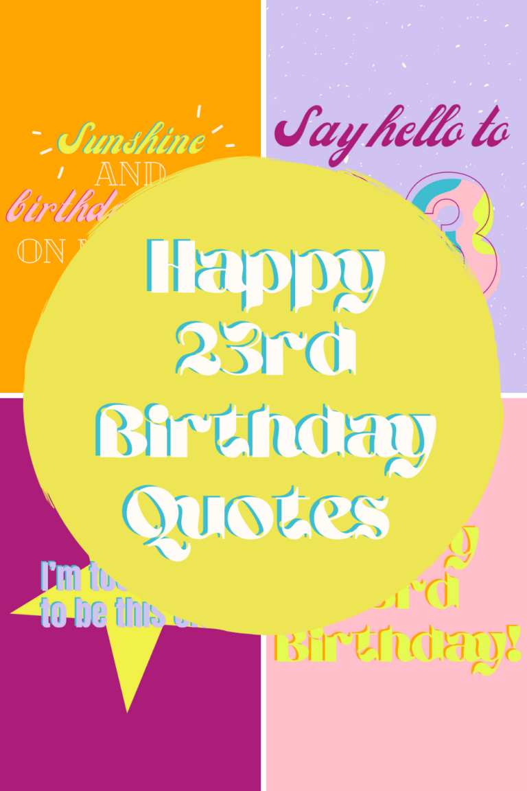 Happy 23rd Birthday Quotes Darling Quote