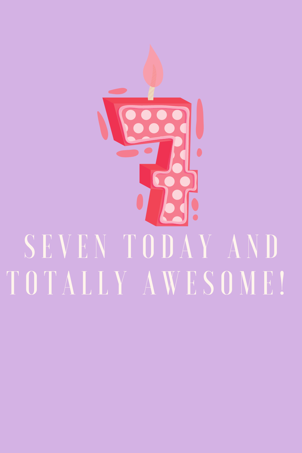 Special 7th Birthday Quotes Full of Fun Darling Quote