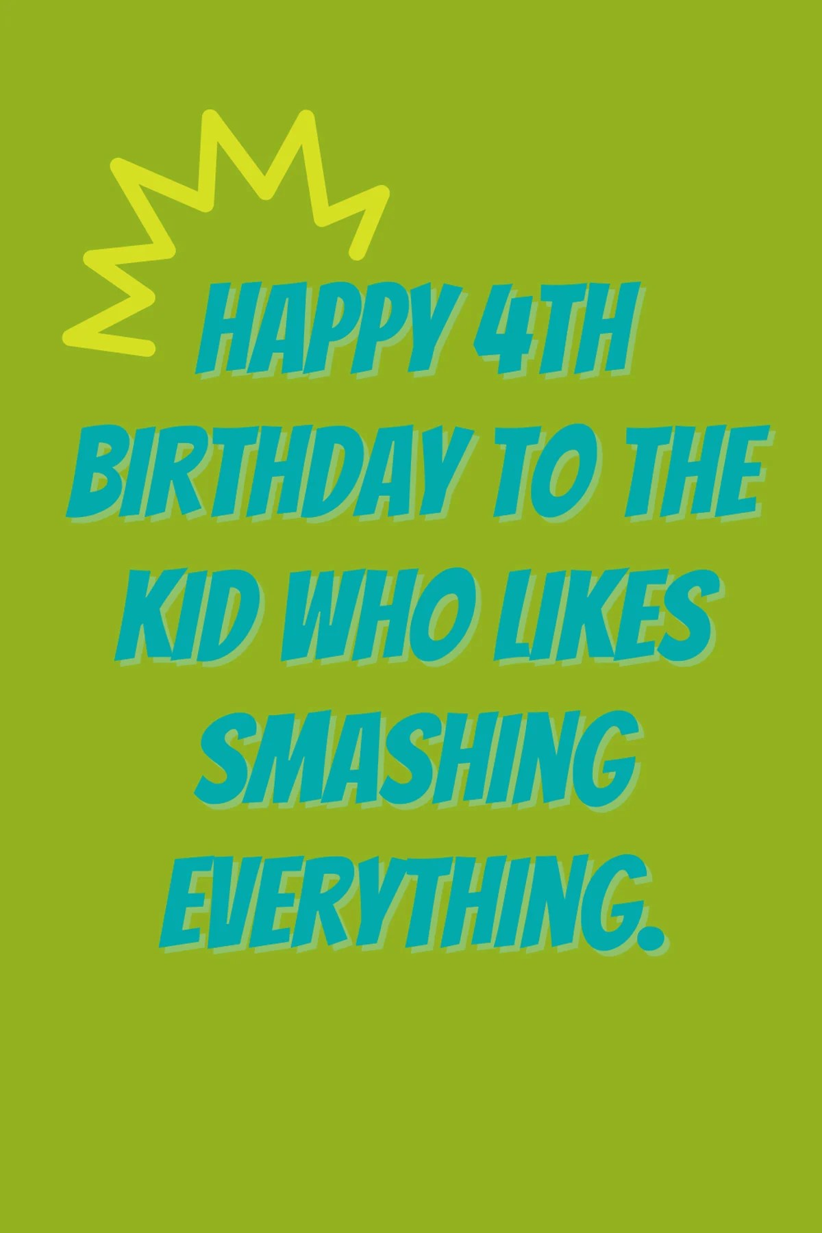 The Happiest 4th Birthday Quotes + Messages Darling Quote