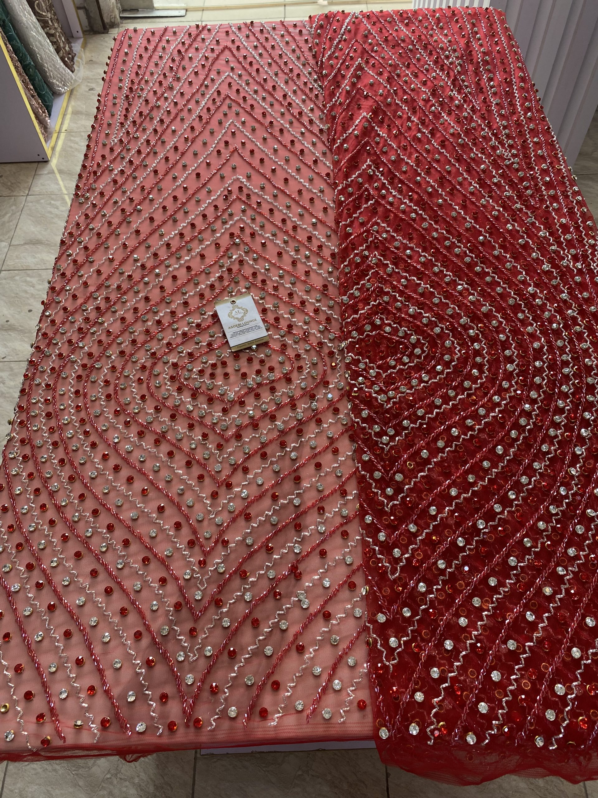 Fiona Luxury Designer Fabric Darlings Fabrics Asoebi Lounge