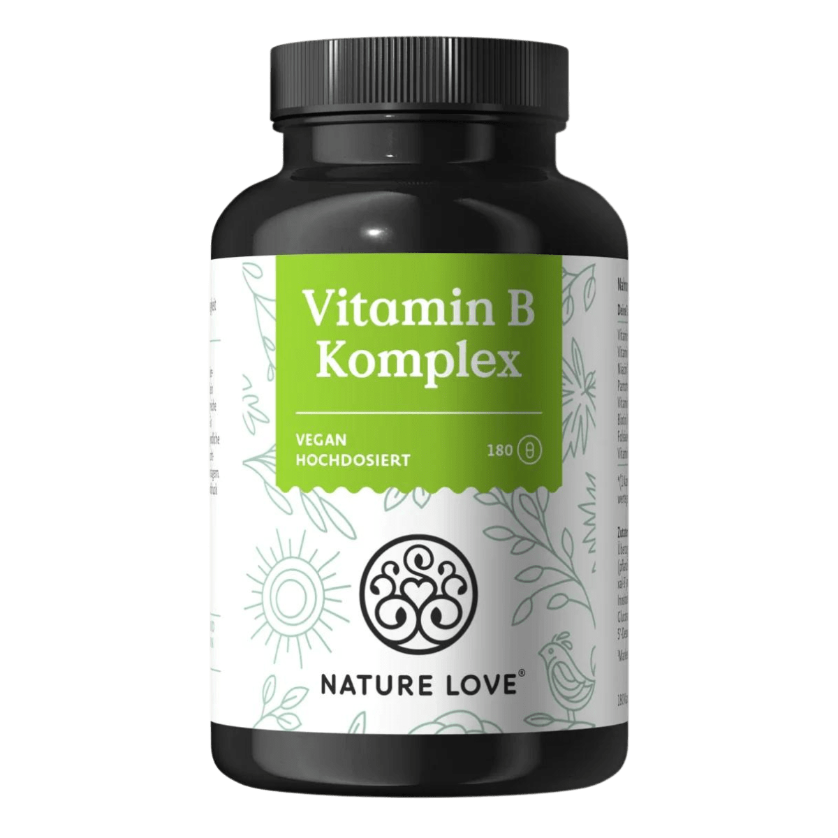 NATURE LOVE Vitamin B Komplex 90 Kapseln Darmarchitektur