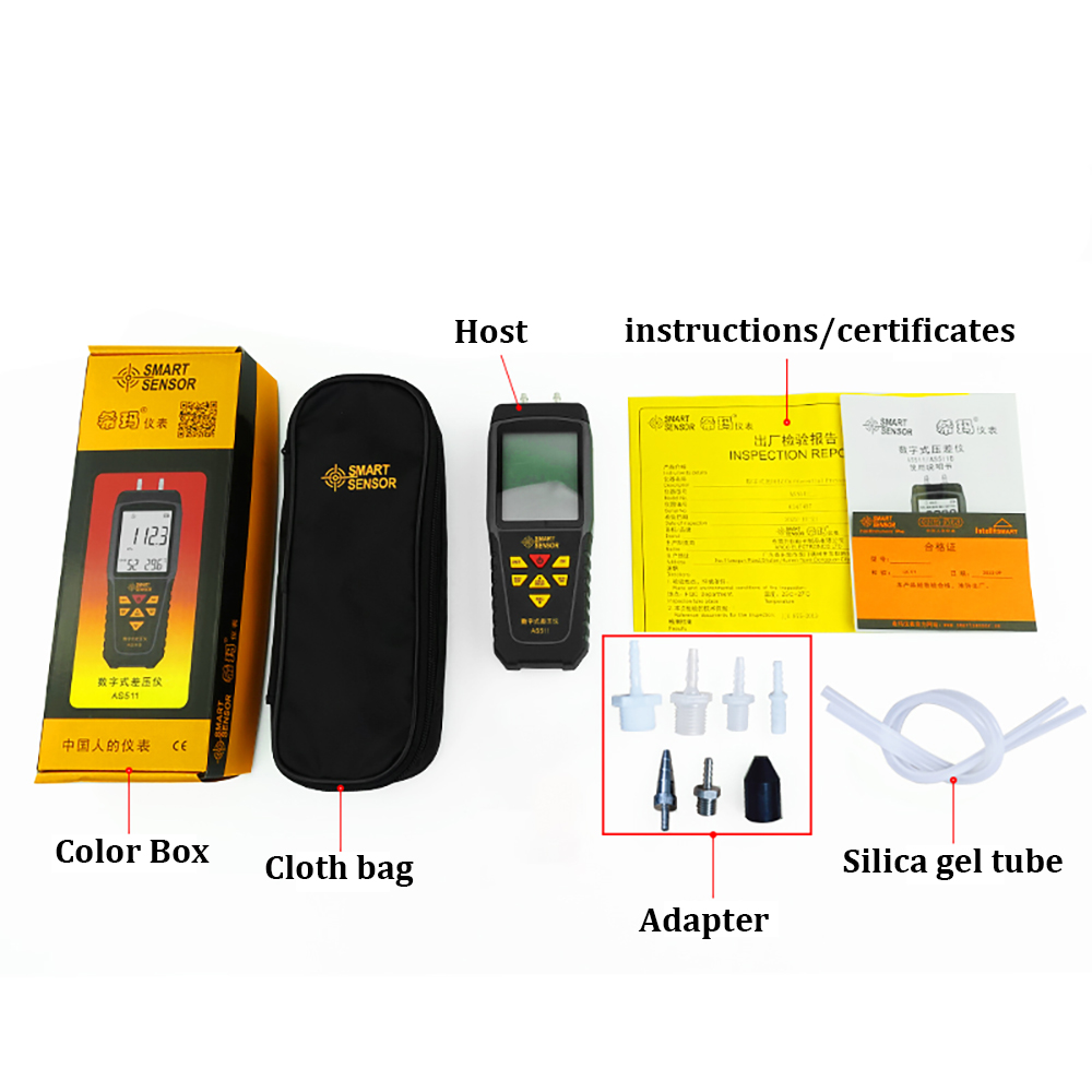 Jual Smart Sensor AS511 Manometer Harga Murah Terbaru 2024