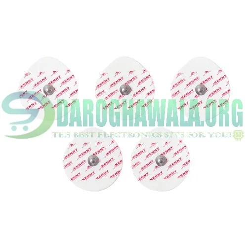 ECG Electrodes with Metal Snap and Low Impedance Solid Medical