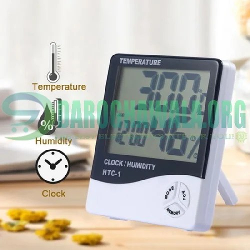 HTC1 Digital Hygrometer Temperature Humidity Meter In Pakistan