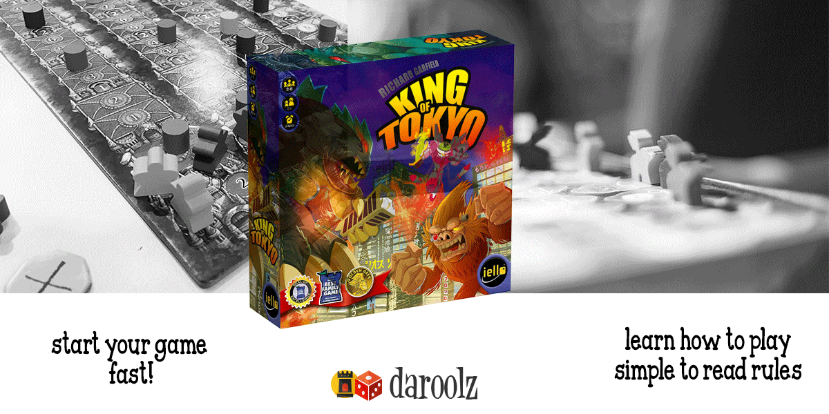 How to play King of Tokyo table top game guides Daroolz Learn How