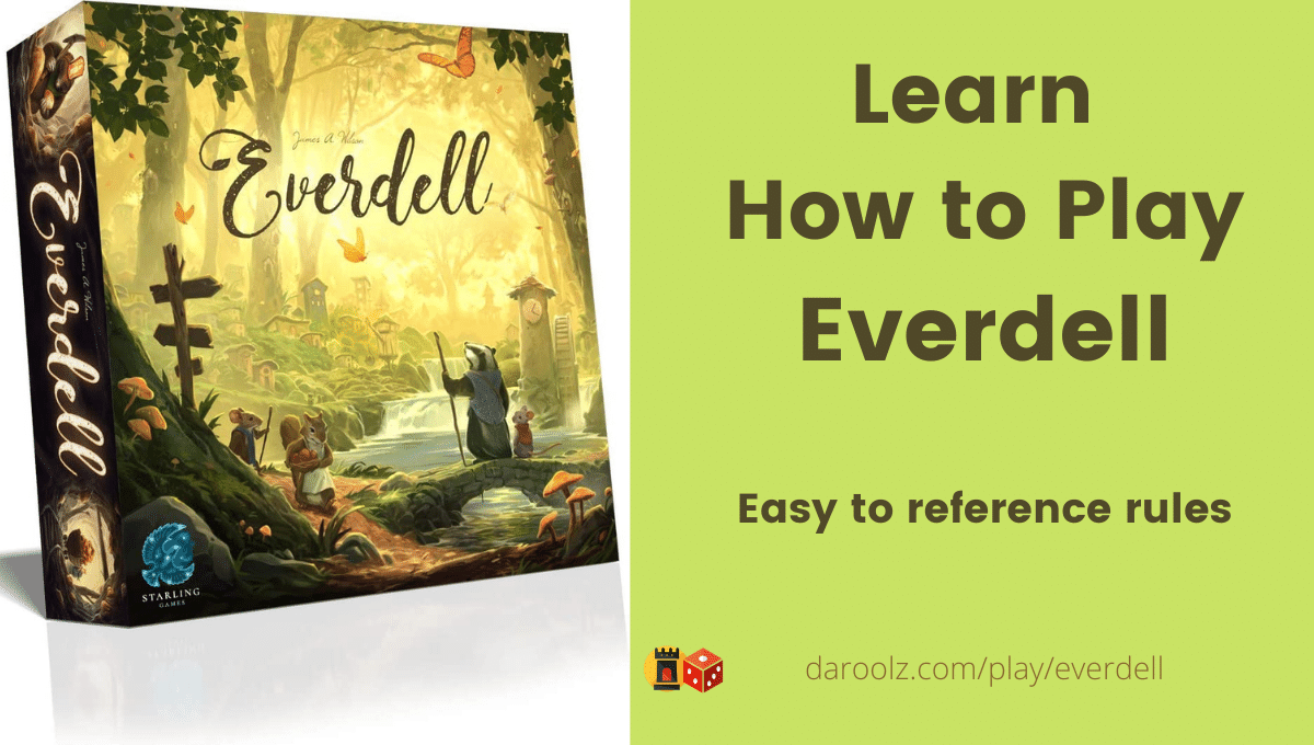 How to play Everdell rules guide