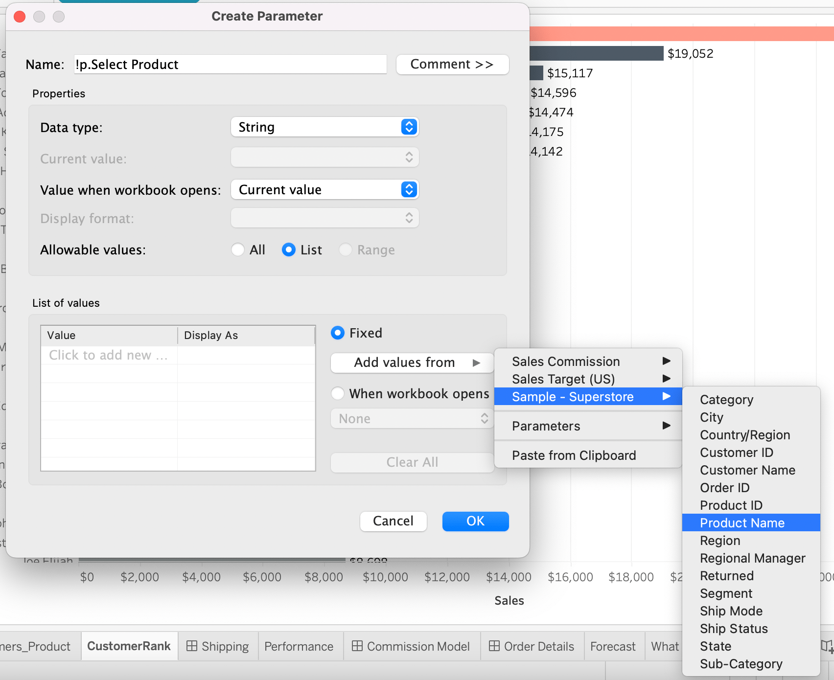 Using A Parameter As Filter Tableau Dashboard