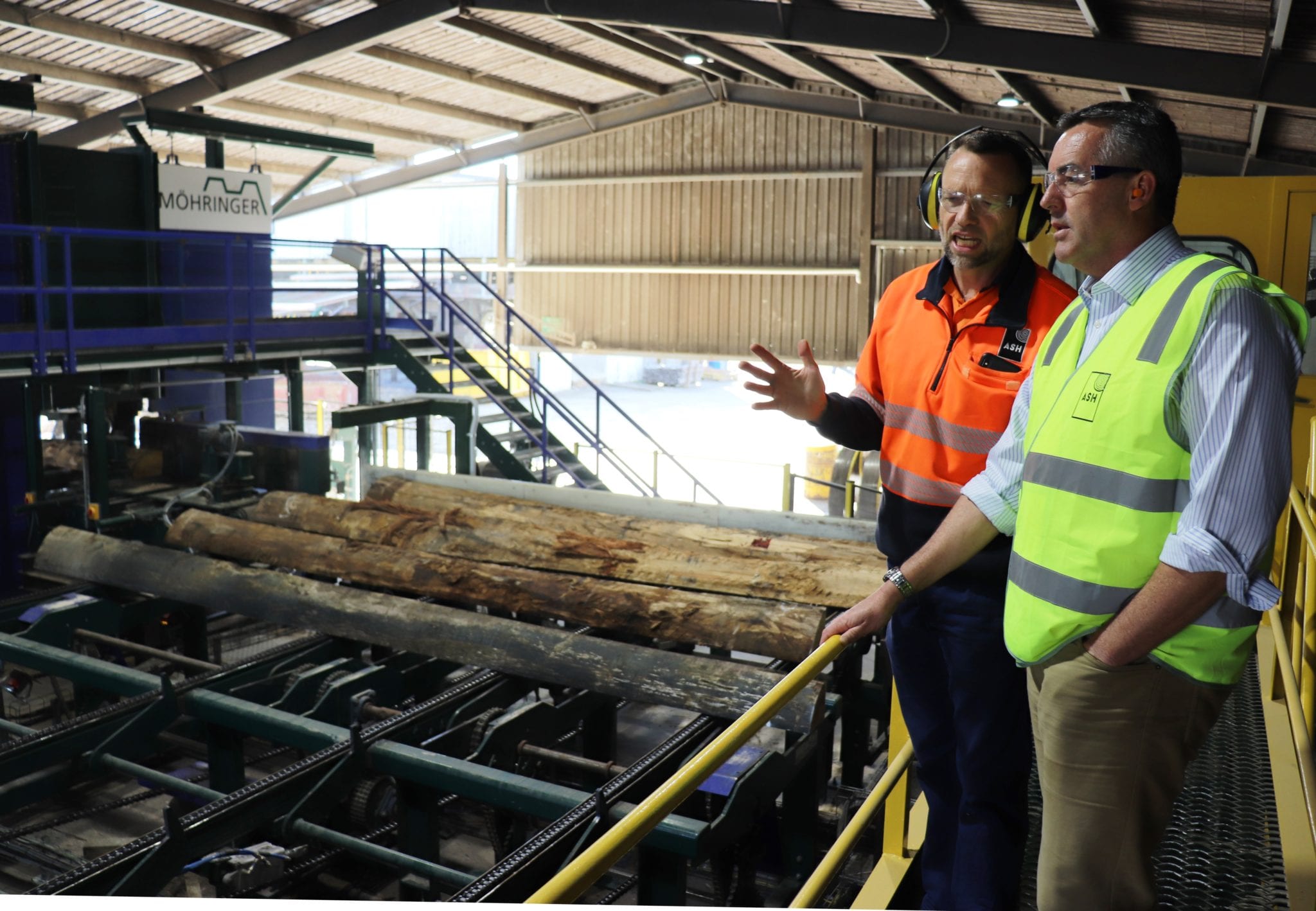 NEW 3 MILLION TIMBER PLANT OPENS AT ASH, HEYFIELD