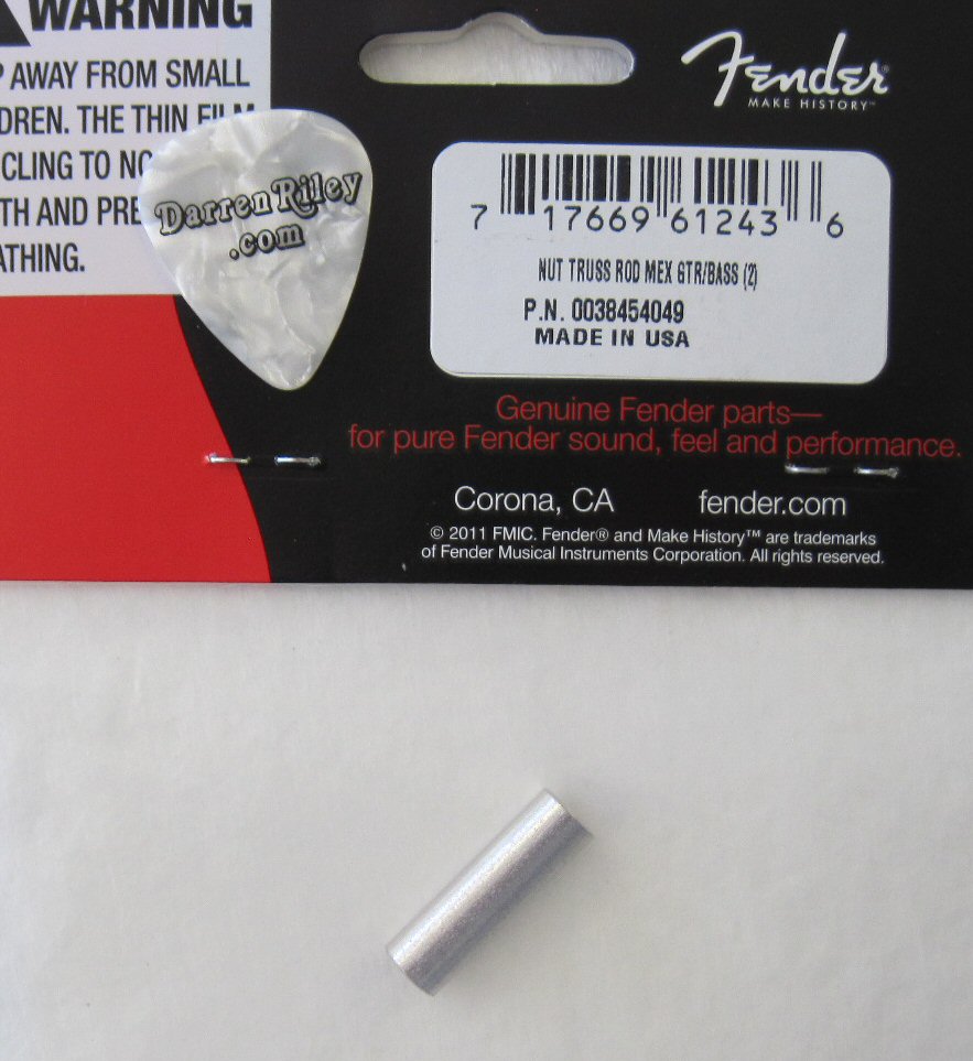 Fender Mexico Truss Rod Nut 0038454000 0038454049