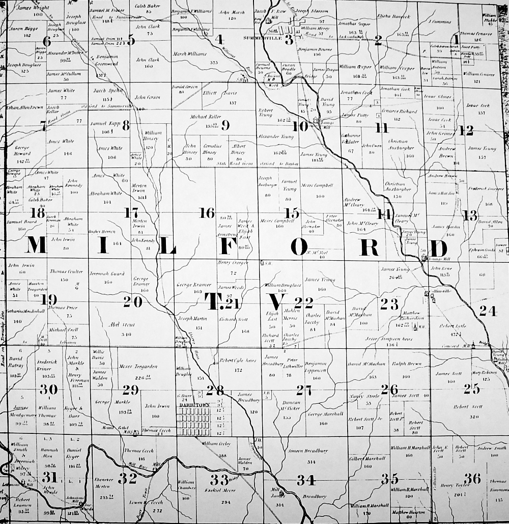 Milford twp maps