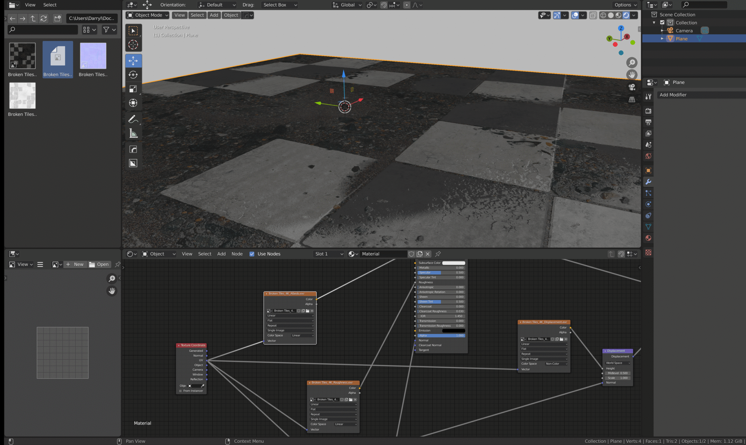 Disable/Mute Nodes in Blender Darryl Dias