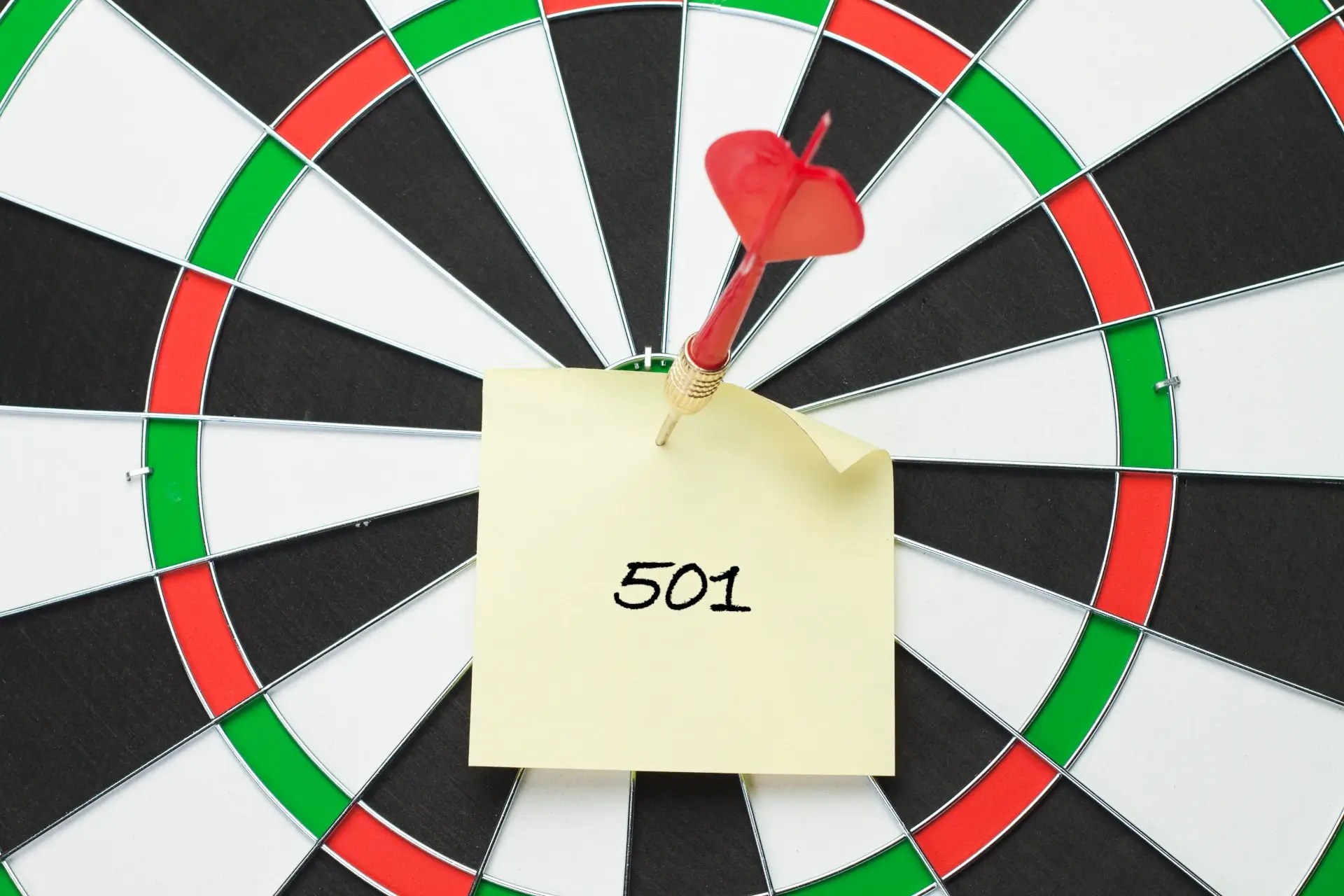 501 dart regler Lær reglerne og hent pointskema her