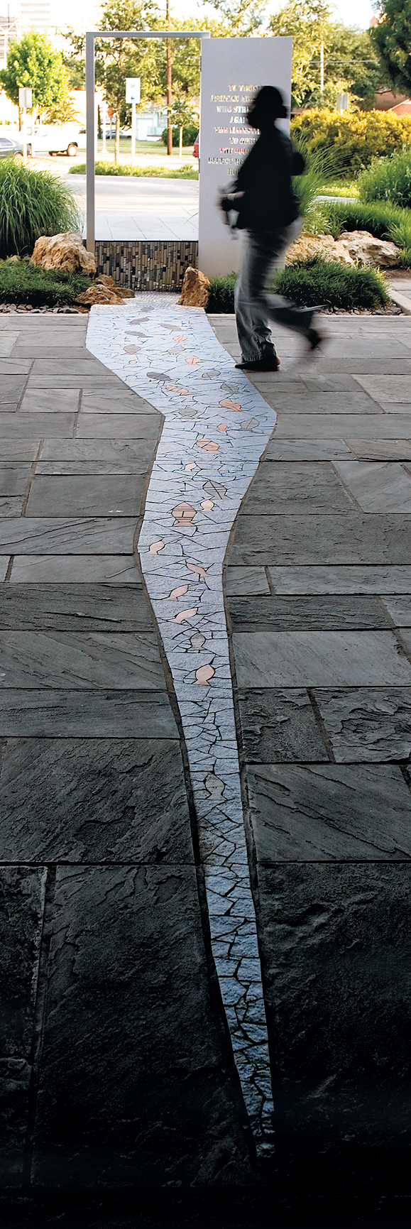 DART station artist Vicki Meek to retire DART Daily