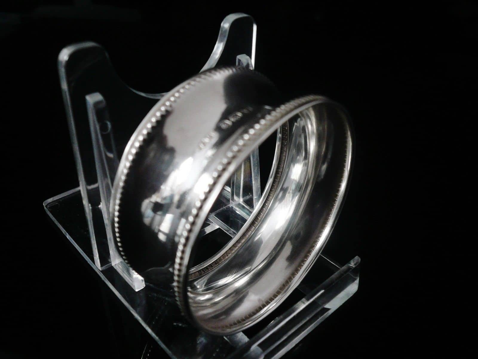 Sterling Silver Napkin Ring, Birmingham 1920, Francis b Dart