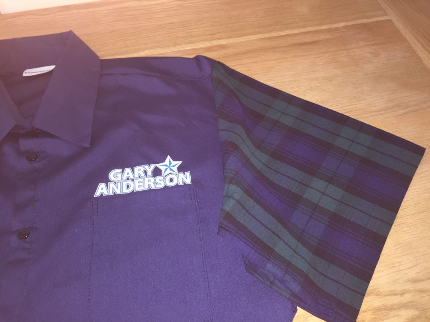 Gary Anderson Replica Darts Shirt The Darts Store