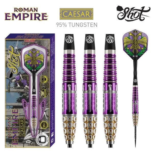 Roman Empire Caesar Steel Tip Darts 95 Tungsten Dart World Australia