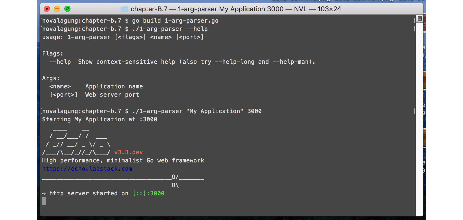 Golang CLI Flag Parser (Kingpin) Dasar Pemrograman Golang