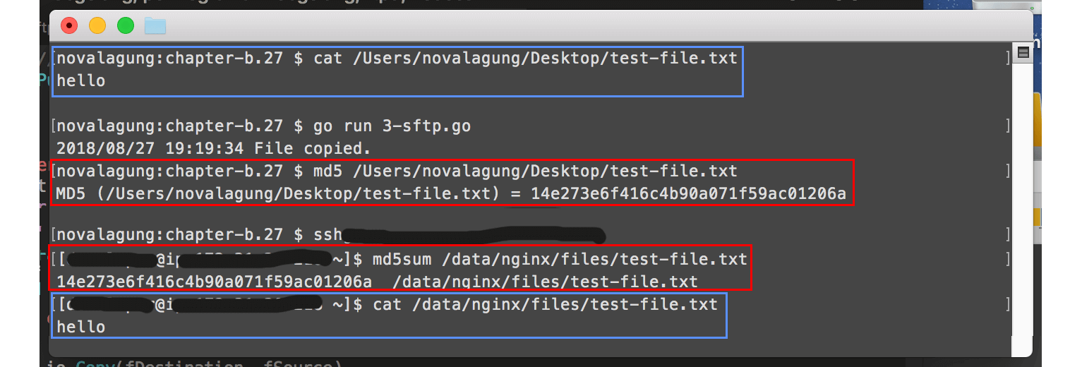 Golang SSH & SFTP · GitBook