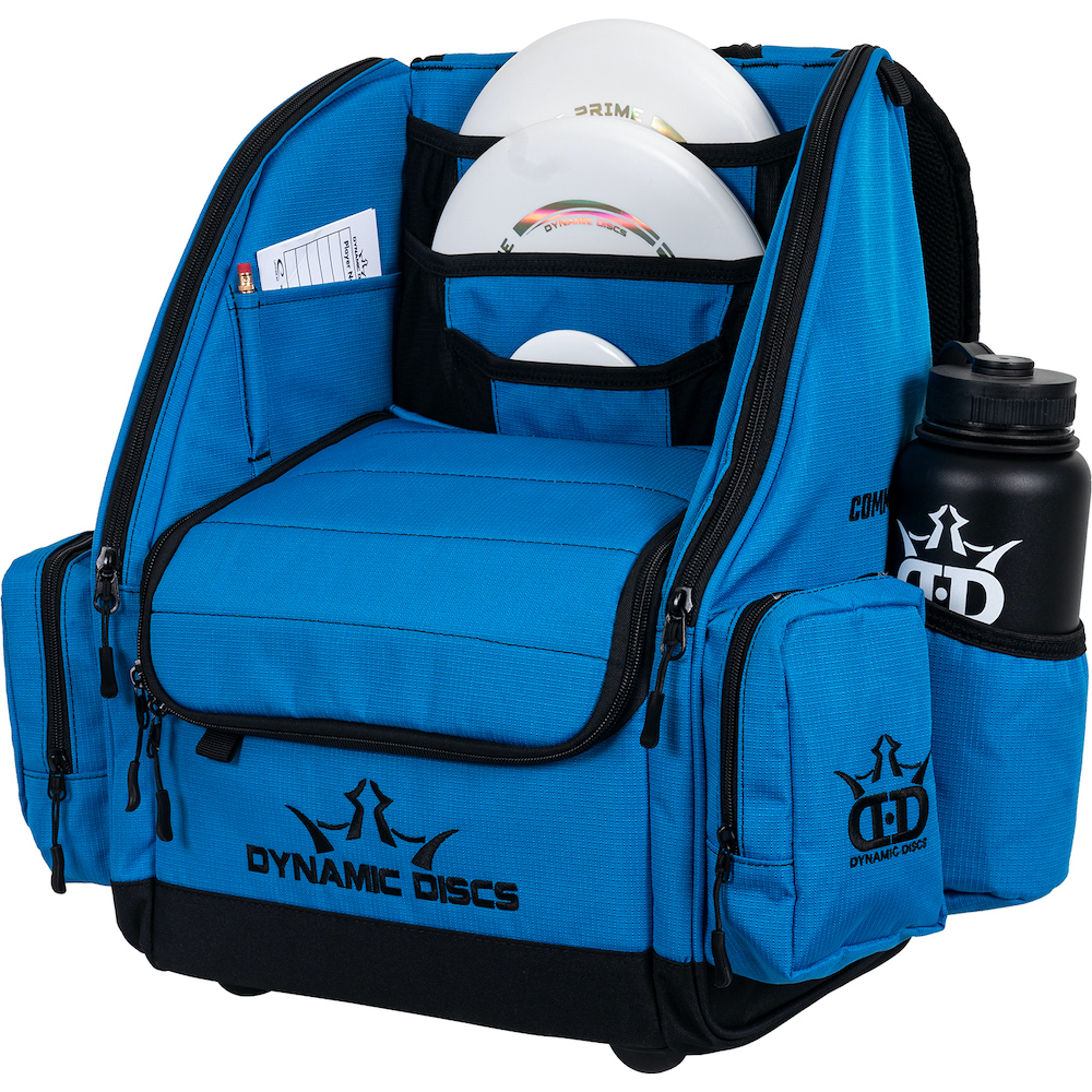 Dynamic Discs' Ripstop Blue Commander Disc Golf Bag