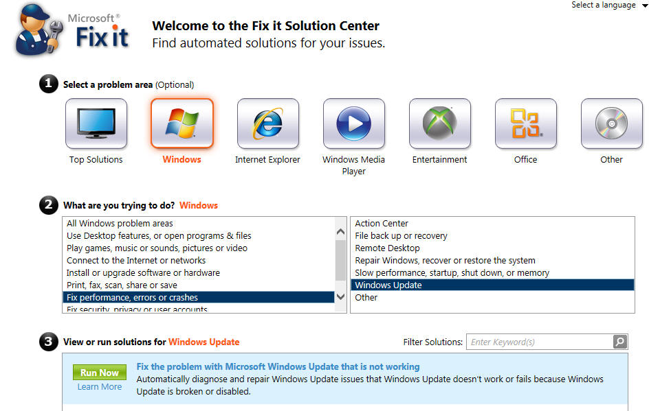 Improvements for the System Update Readiness Tool in.