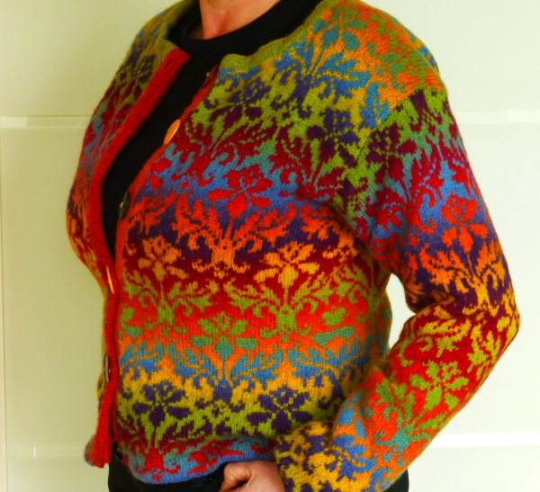 FO Kauni Damask Jacke das graue sofa